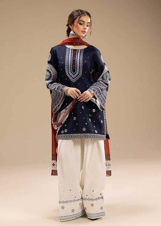 DHANAK 3PC Embroidered by JAZMIN