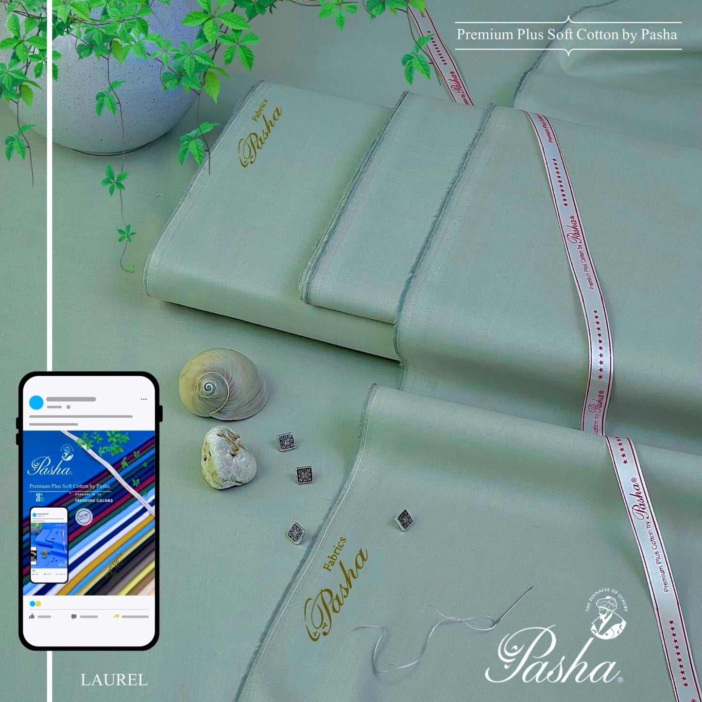 Premium Plus Soft Cotton by Pasha