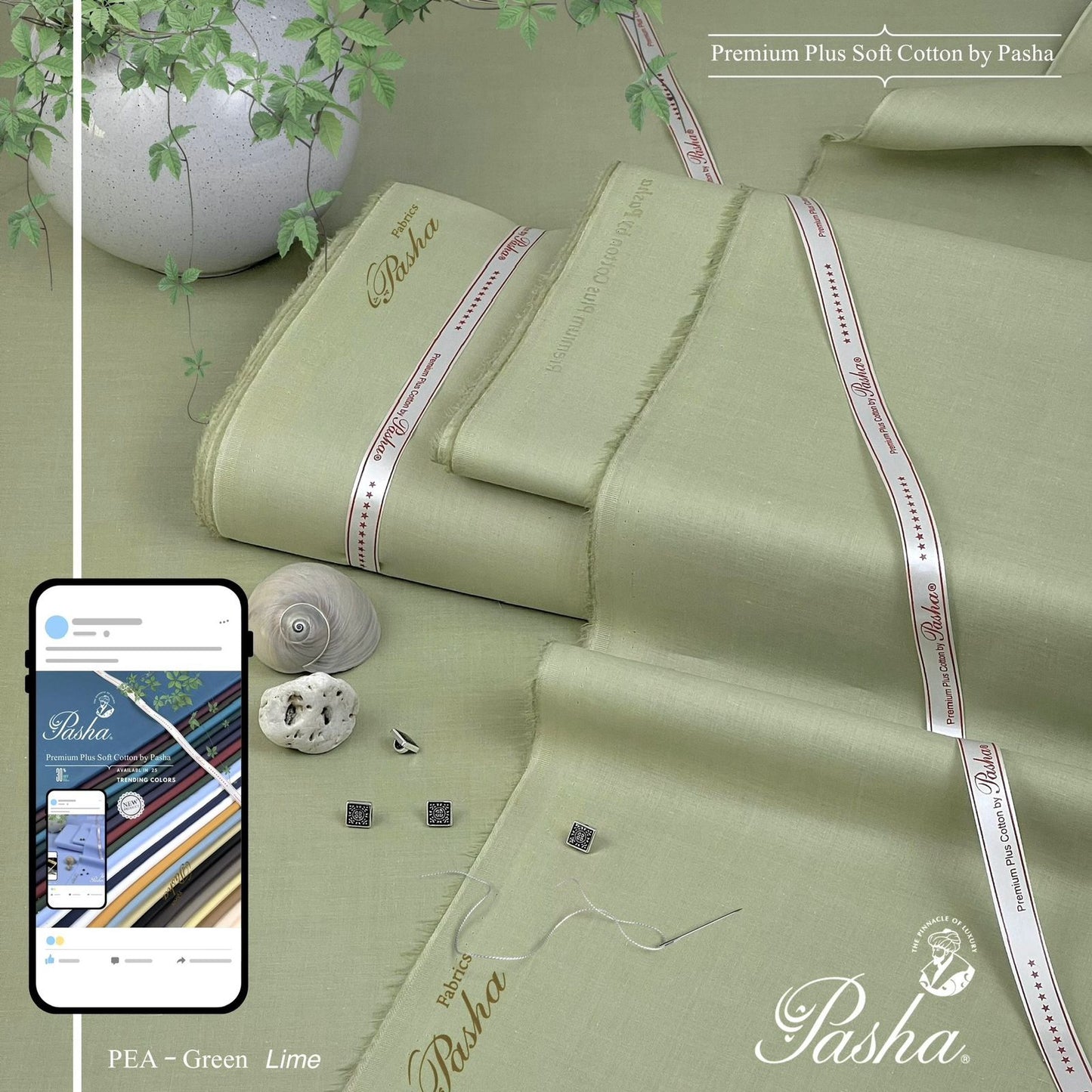 Premium Plus Soft Cotton by Pasha