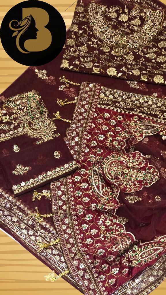 Maria.B Luxury Saree