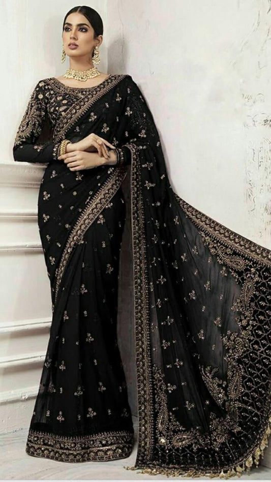 Maria.B Luxury Saree