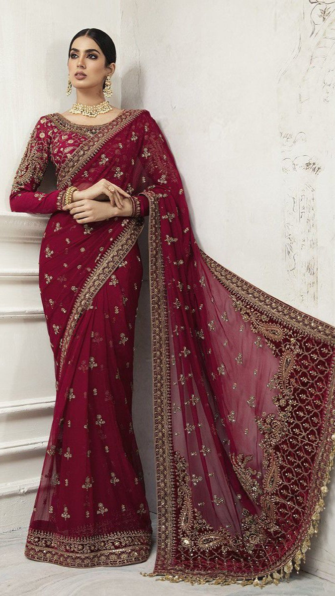 Maria.B Luxury Saree