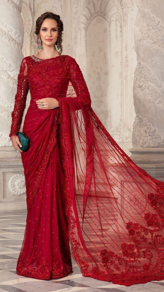 Maria.B Luxury Saree