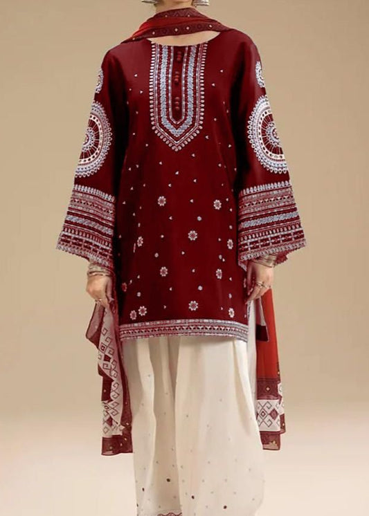 DHANAK 3PC Embroidered by JAZMIN
