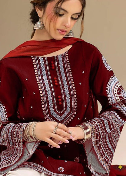 DHANAK 3PC Embroidered by JAZMIN